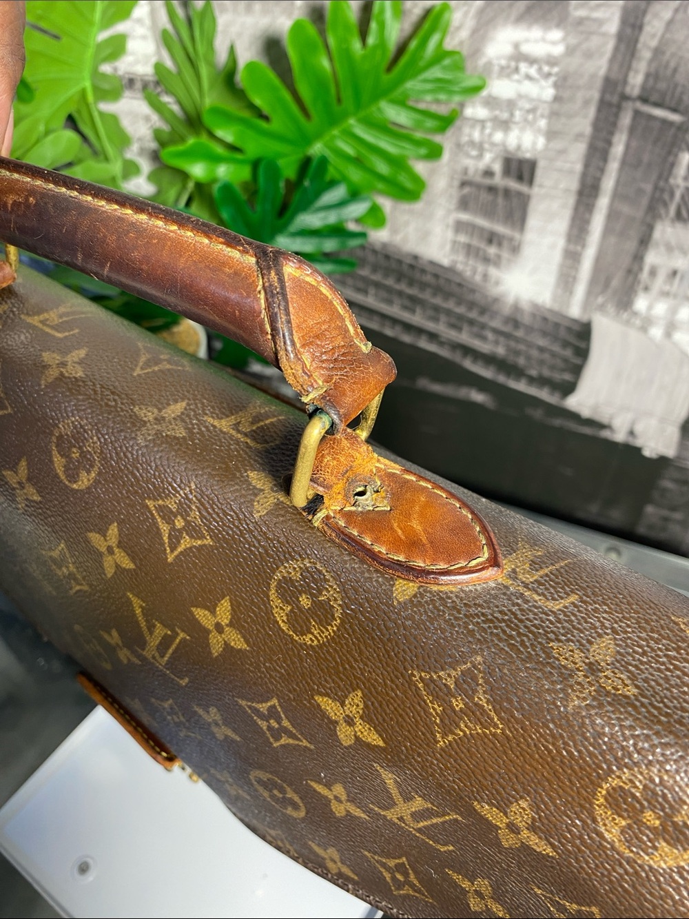 Authentic Louis Vuitton Monogram Serviette Conseiller Briefcase/Laptop Bag - Picture 16 of 17